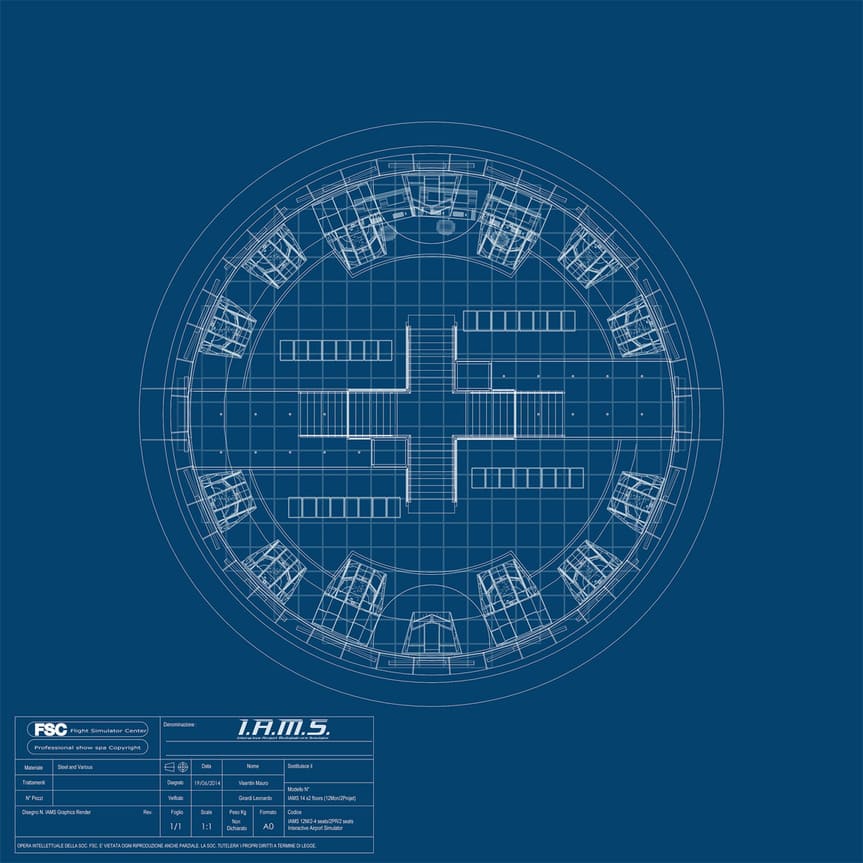 FSC news IAMS Interactive Airport Multiplatform Simulator top view